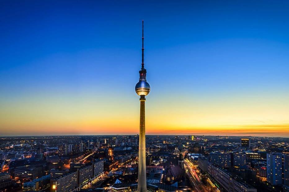 Fernsehturm Tower in Berlin, Germany