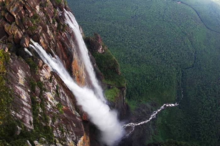 Angel Falls in Venezuela is highest waterfall in the world