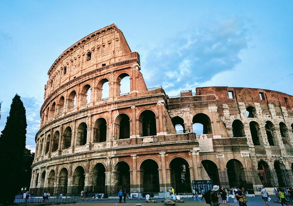 Colosseum or Coliseum in Rome, Italy