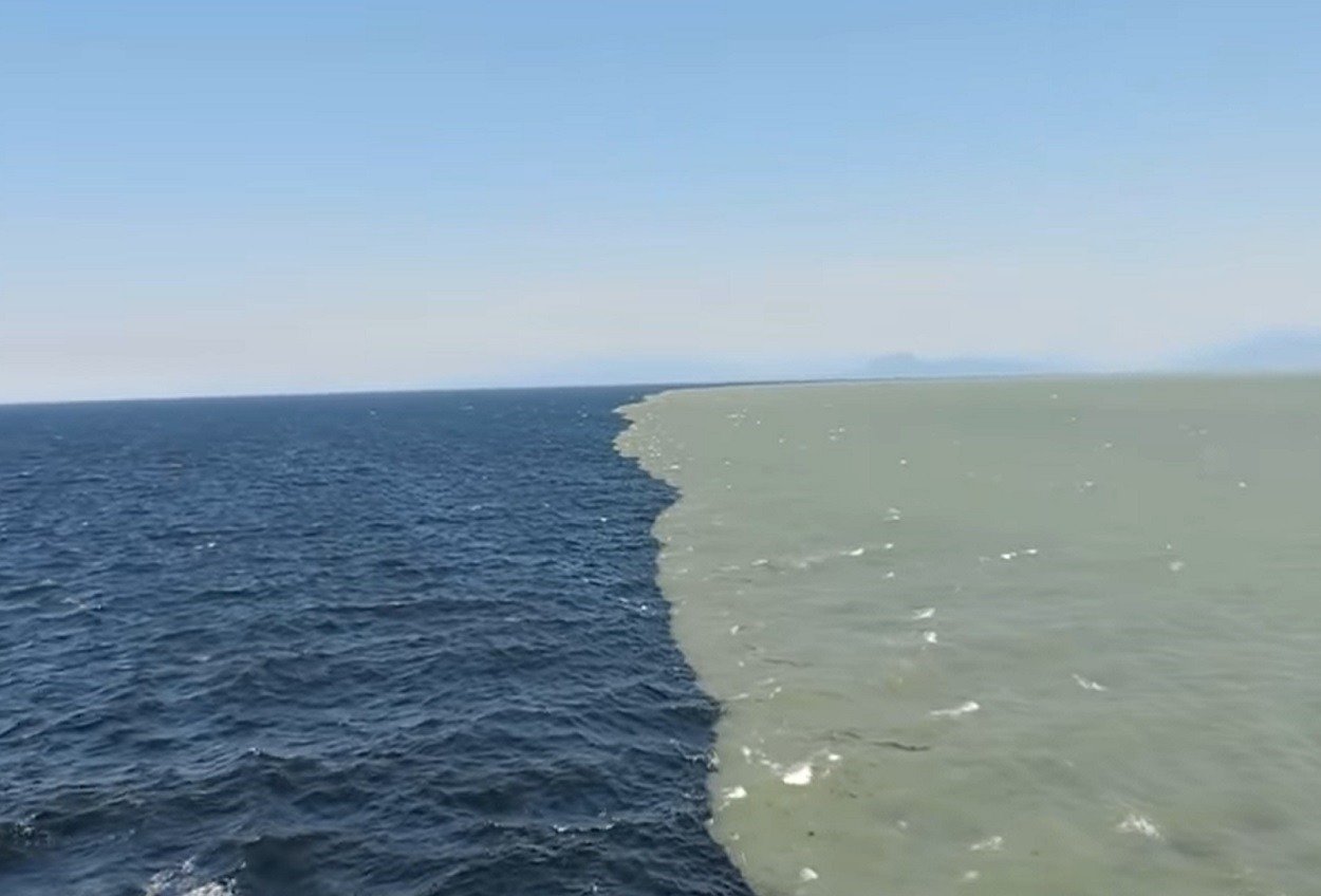 Gulf of Alaska Where Two Oceans Meet But Never Mix