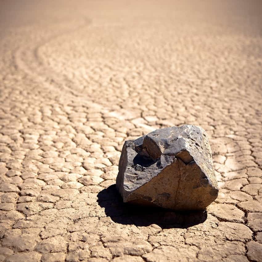 Sailing Stones, Death Valley, USA