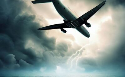 Plane Falling into the Bermuda Triangle