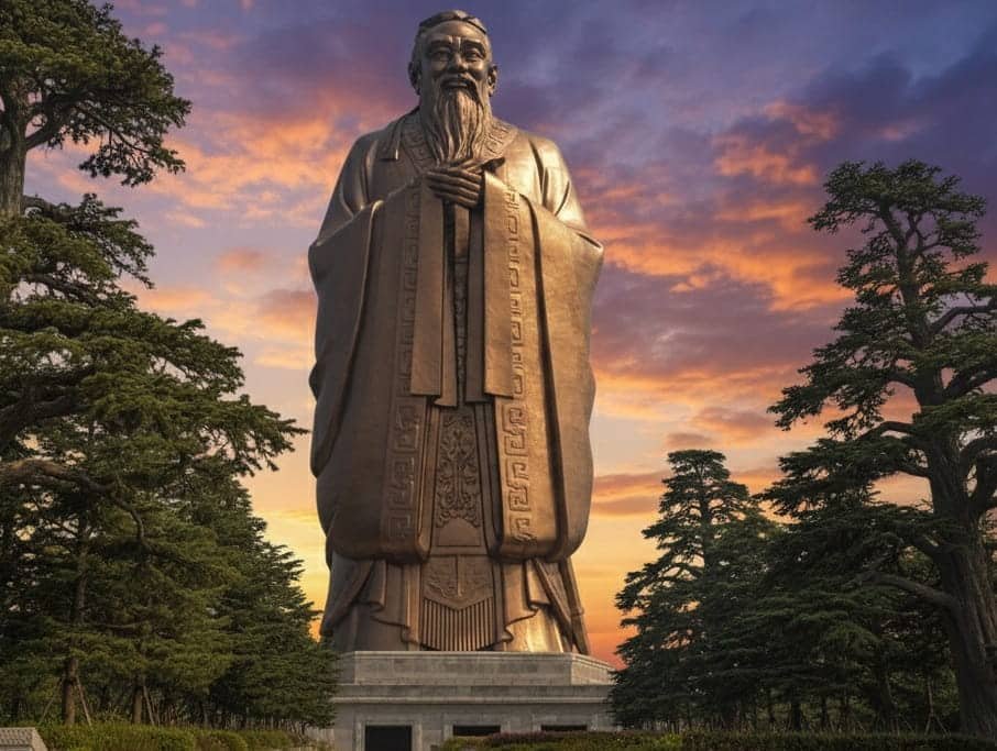 Confucius of Mount Ni, China
