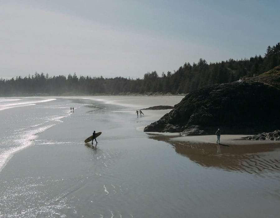 Long Beach in Vancouver Island, BC, Canada