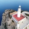 The Formentor Lighthouse in Majorca Island, Spain