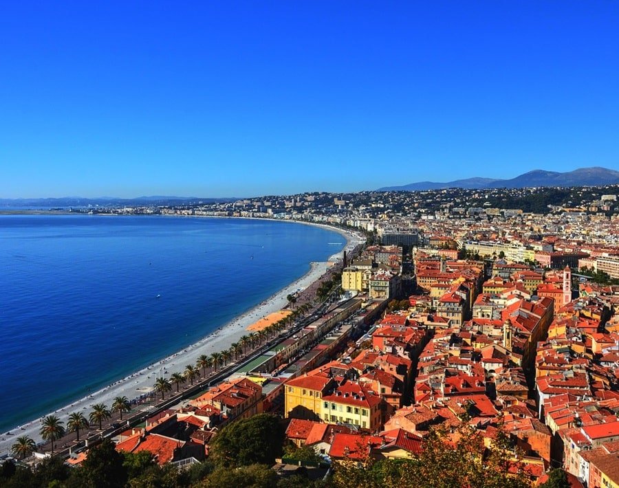 Promenades des Anglaise in Nice, France