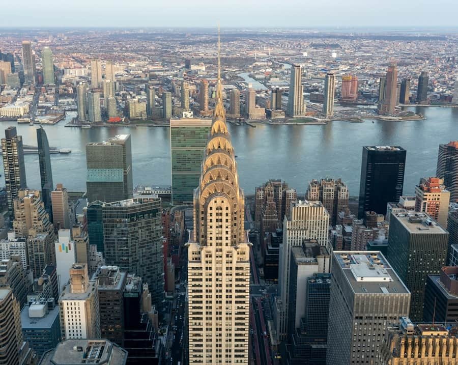 Chrysler Building in New York City, USA