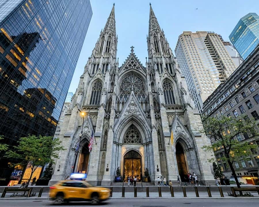 St. Patrick's Cathedral in New York City, USA