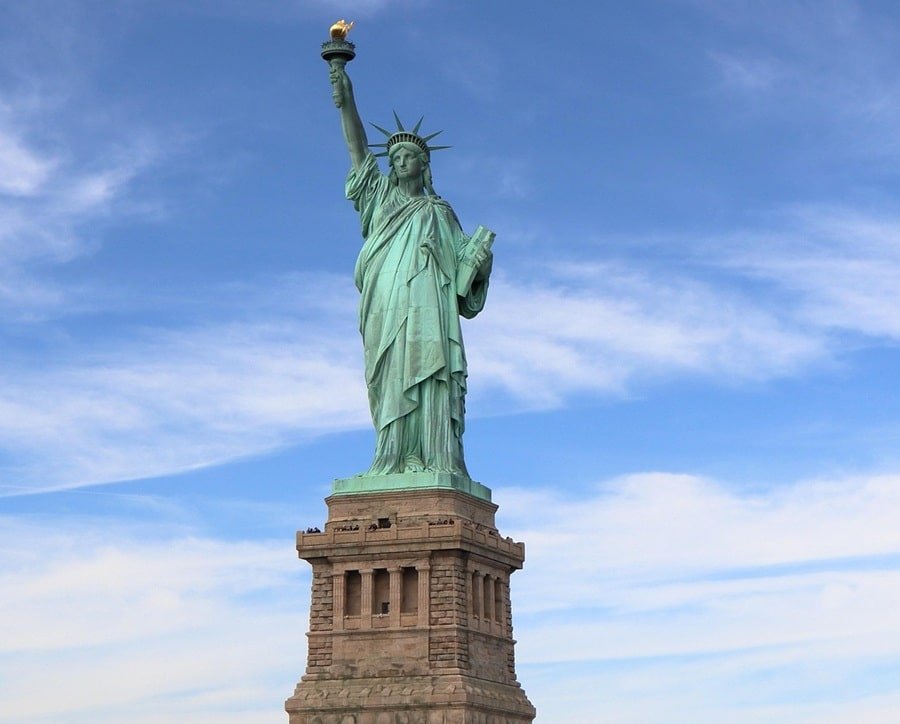 Statue of Liberty in New York City, USA