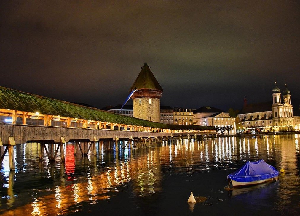 chapel bridge switzerland