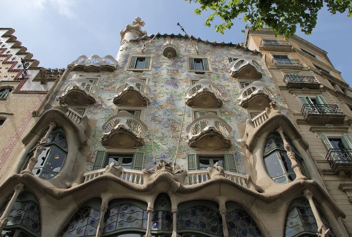 Amazing Building of Casa Batllo, Barcelona