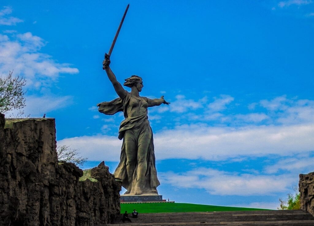 The Motherland Calls in Volgograd, Russia