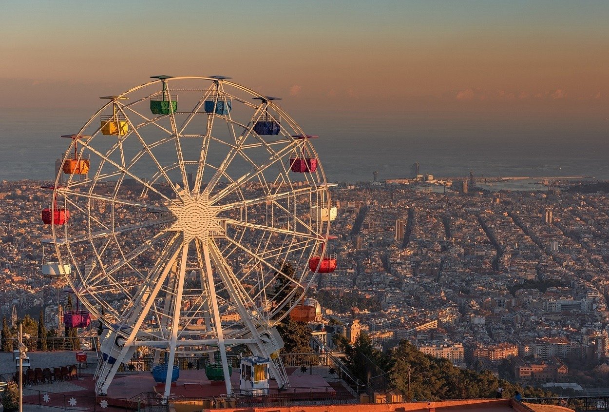 Tibidabo Amusement Park, Barcelona