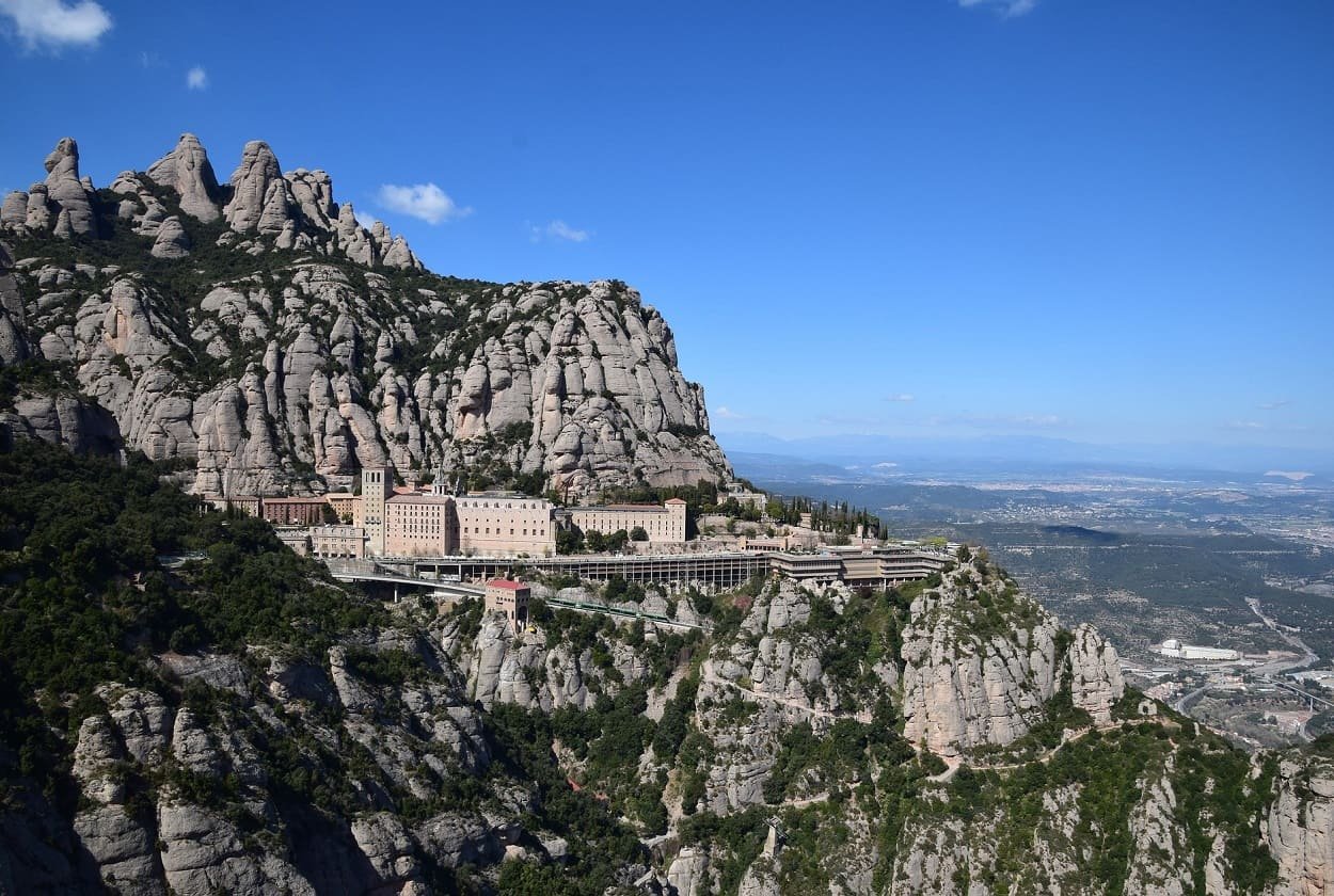 stunning views of Montserrat, Barcelona