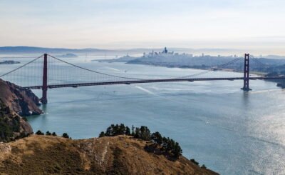 Golden Gate Bridge in San Francisco, California