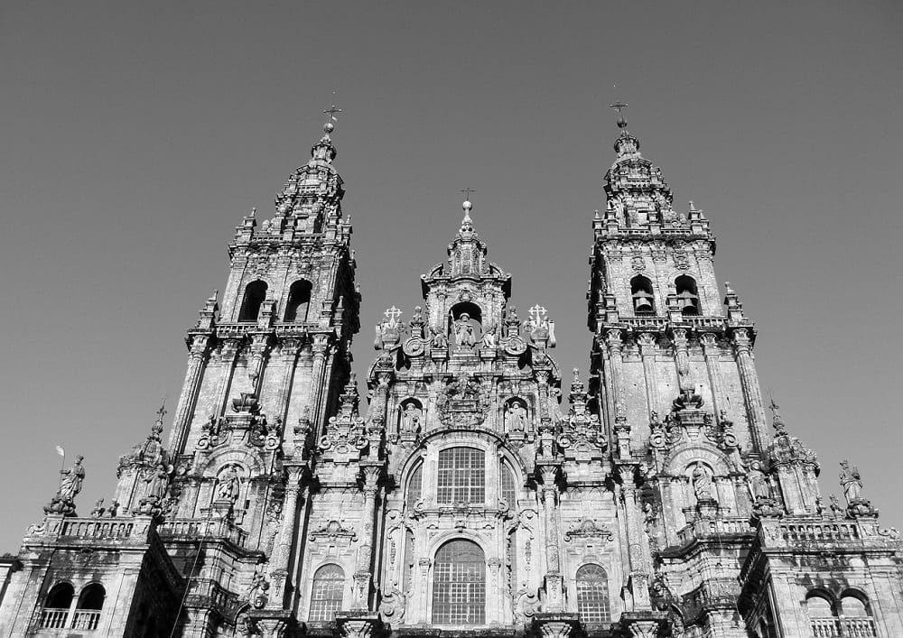 Santiago de Compostela Cathedral in Spain