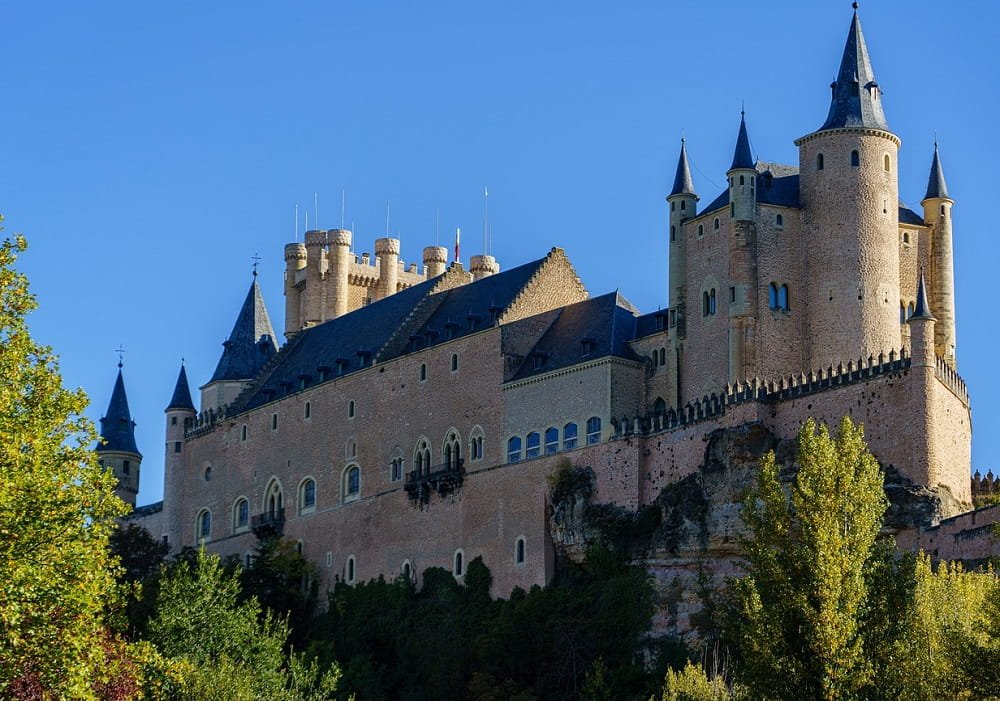 The Alcázar of Segovia a fairy-tale castle in Spain