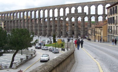The Aqueduct of Segovia, Spain