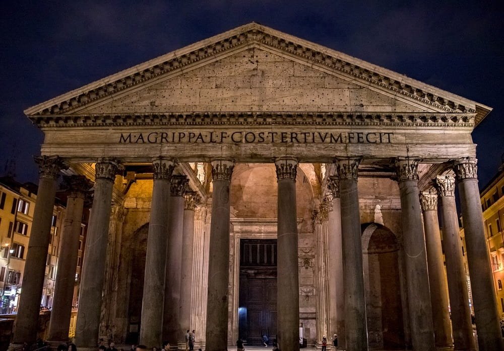 The Pantheon in Rome, Italy