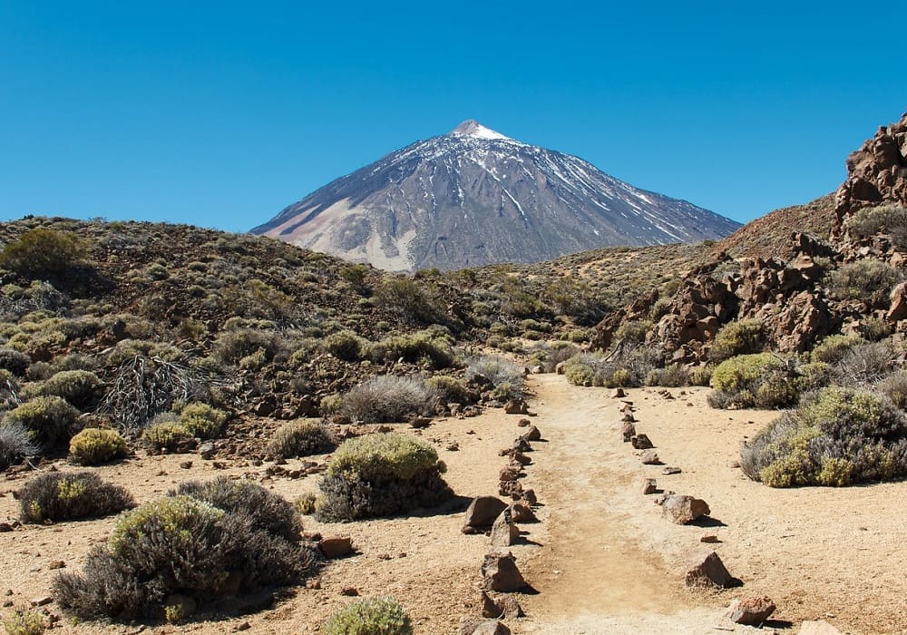 The Teide National Park in Spain