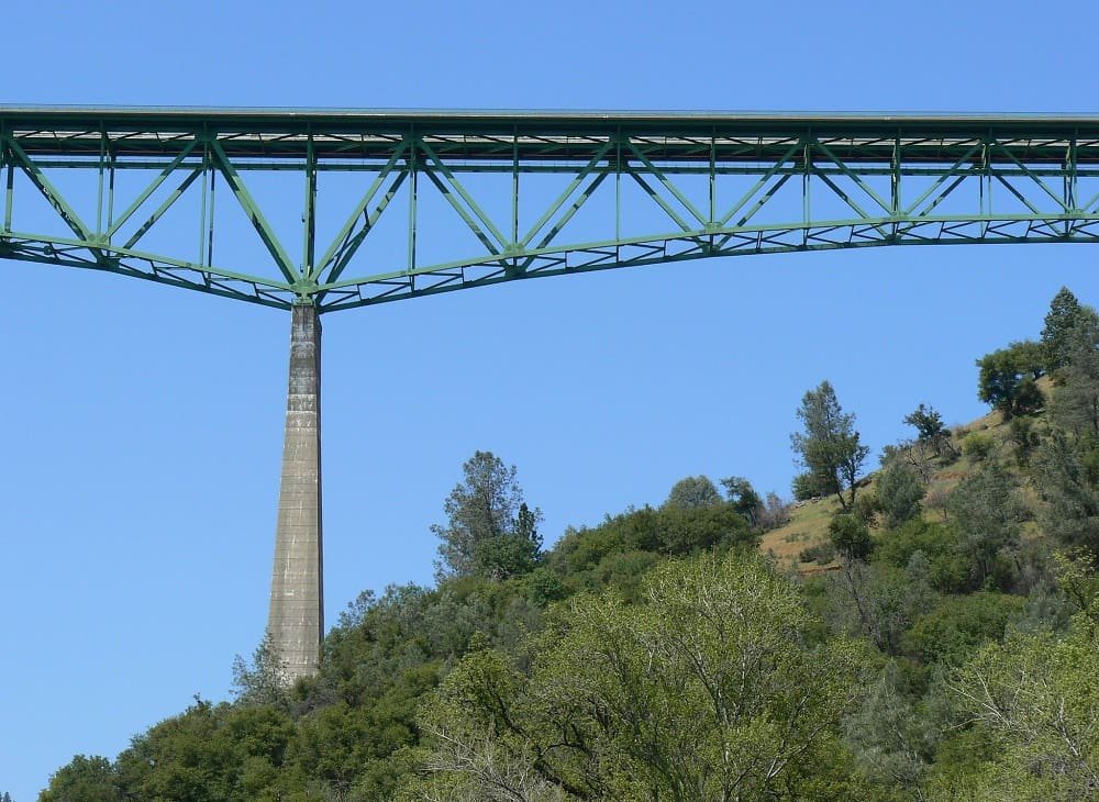 California's Tallest Bridge The Foresthill Bridge