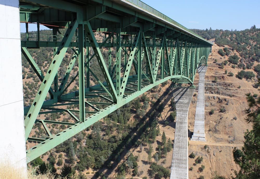 The Foresthill Bridge amazing engineering wonder