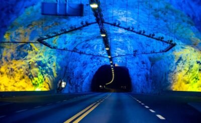 The Laerdal Tunnel in Norway