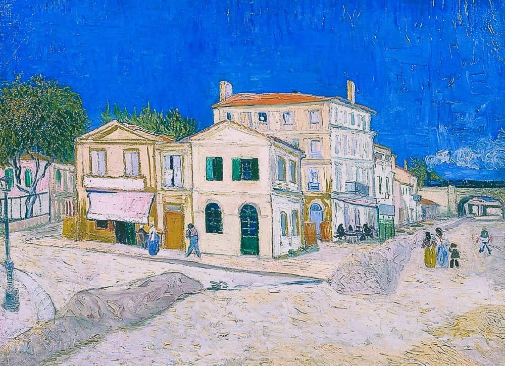 the yellow house by vincent van gogh