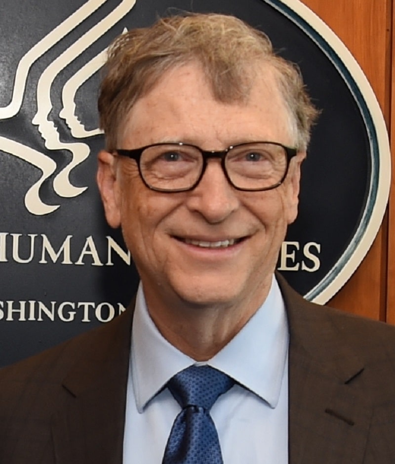 Bill Gates co-founder of Microsoft Corporation