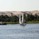 Sailboat in River Nile, Egypt