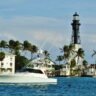 Lighthouse Point in Florida, USA