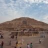 Teotihuacán, famous landmark in Mexico