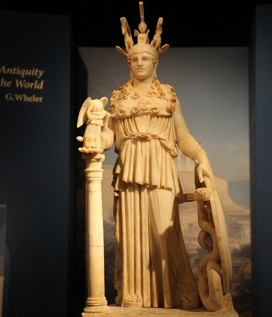 The Athena Parthenos statue