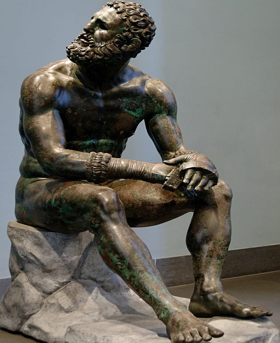 The Boxer of Quirinal (Terme Boxer) Statue