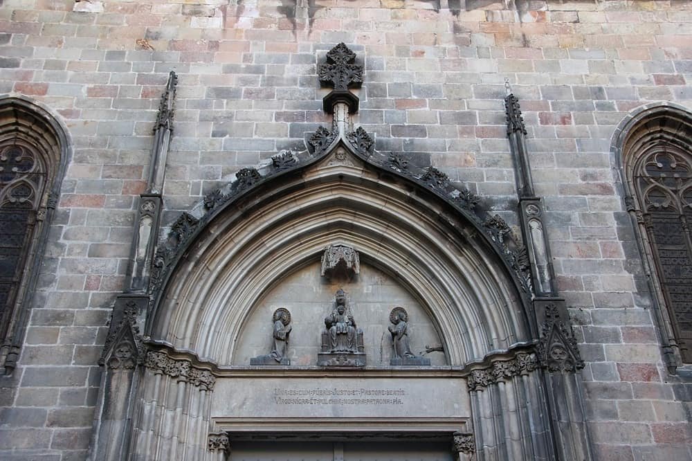 Basílica dels Sants Màrtirs Just i Pastor in Barcelona, Spain