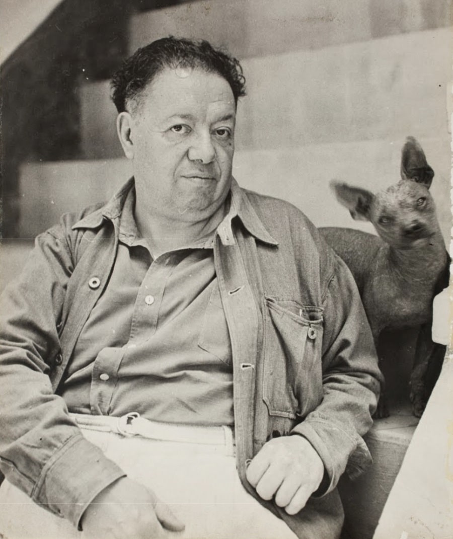 Diego Rivera, Muralist and Painter from Mexico