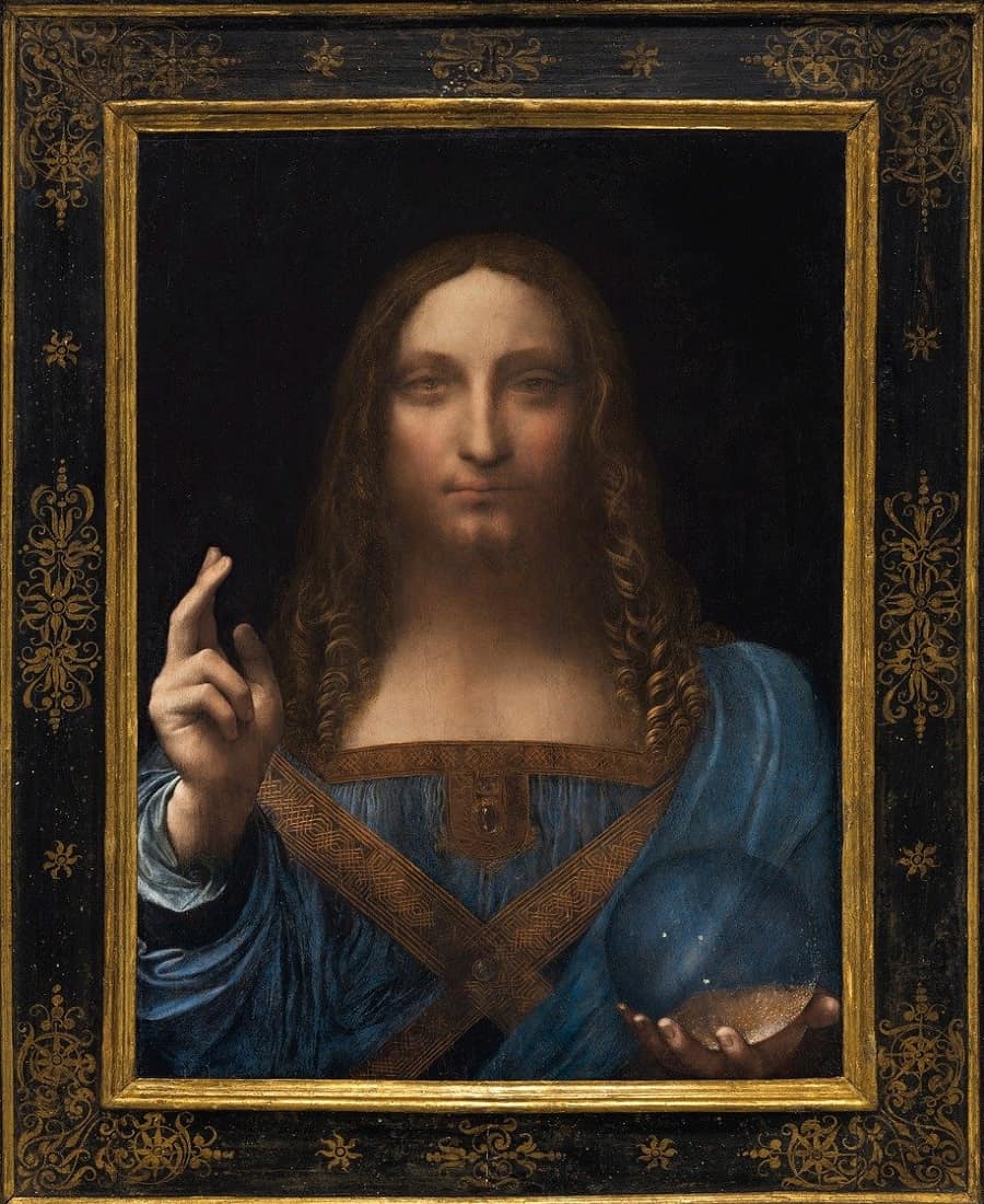 Leonardo Da Vinci’s Salvator Mundi Painting