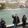 A Coin for a Wish in Trevi Fountain