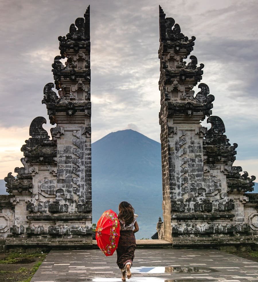 The Gates of Heaven in Bali (Candi Bentar)