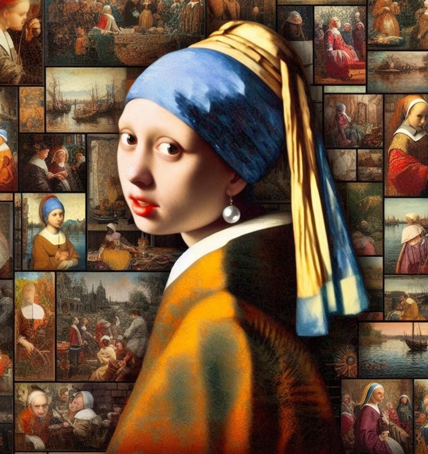 Girl with a Pearl Earring by Johannes Vermeer