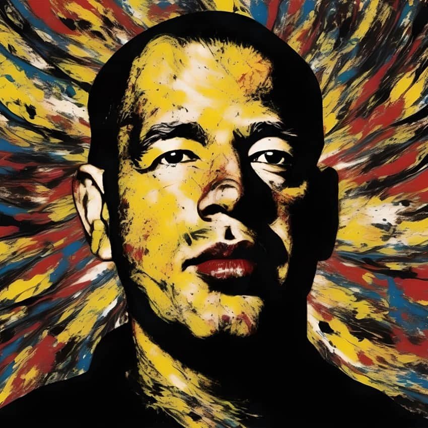 Jackson Pollock, an American artist