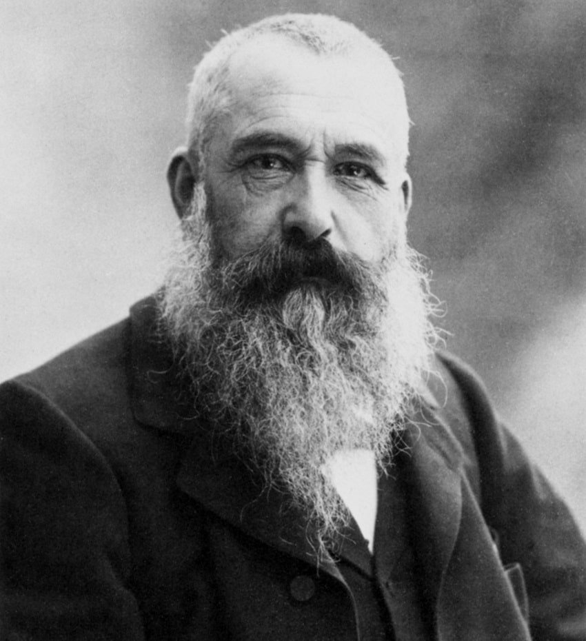 the famous painter, Claude Monet