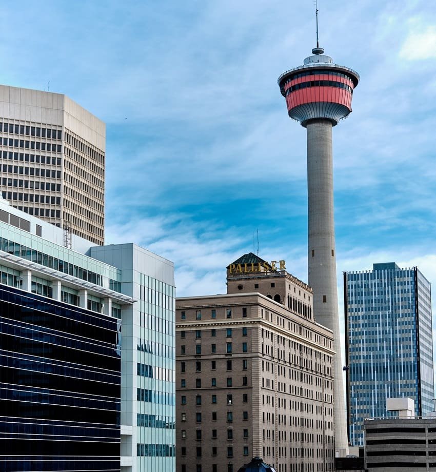 Calgary Tower, top tourist attractions in Calgary