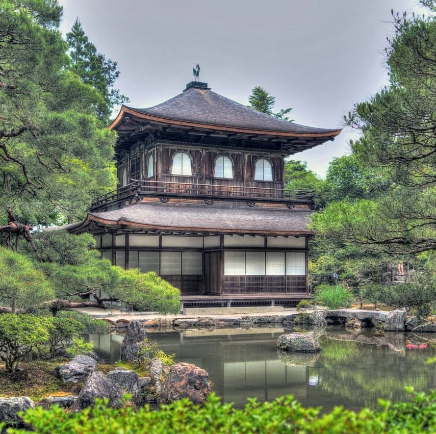 ginkaku-ji-temple-Kyoto, Japan