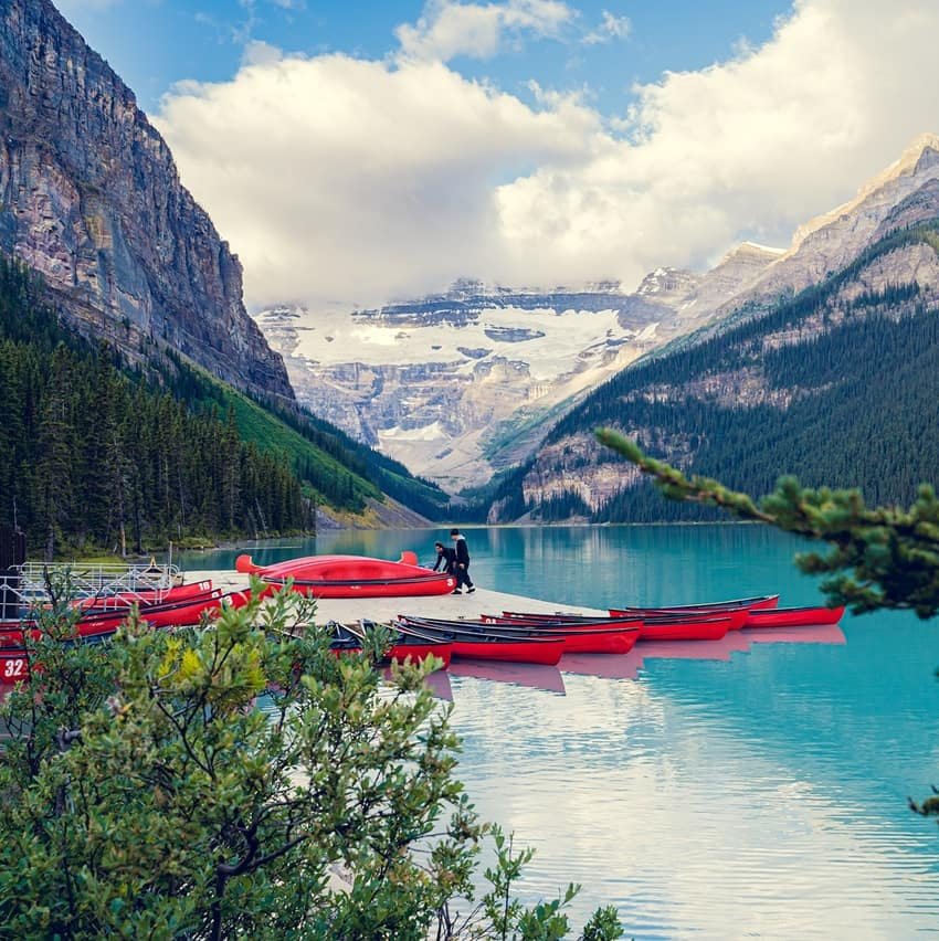 lake in Banff National Park, Canada