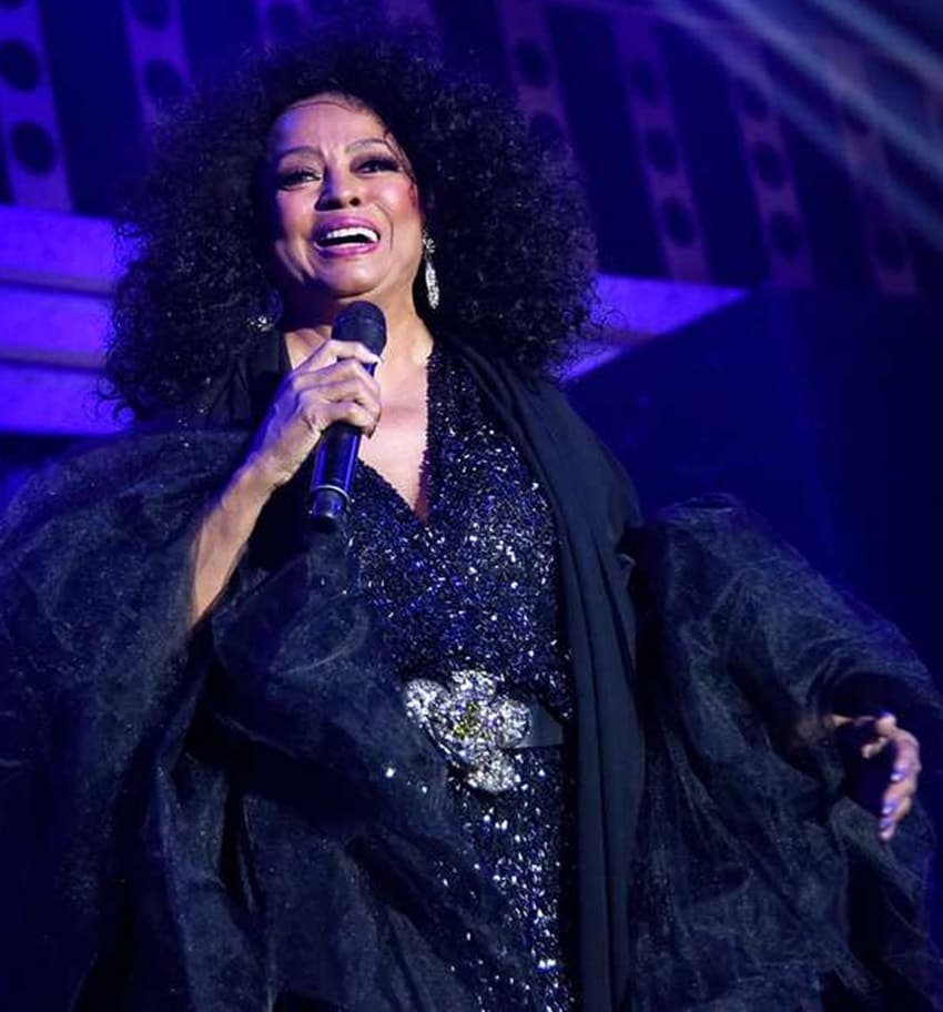 Diana Ross, an iconic singerr