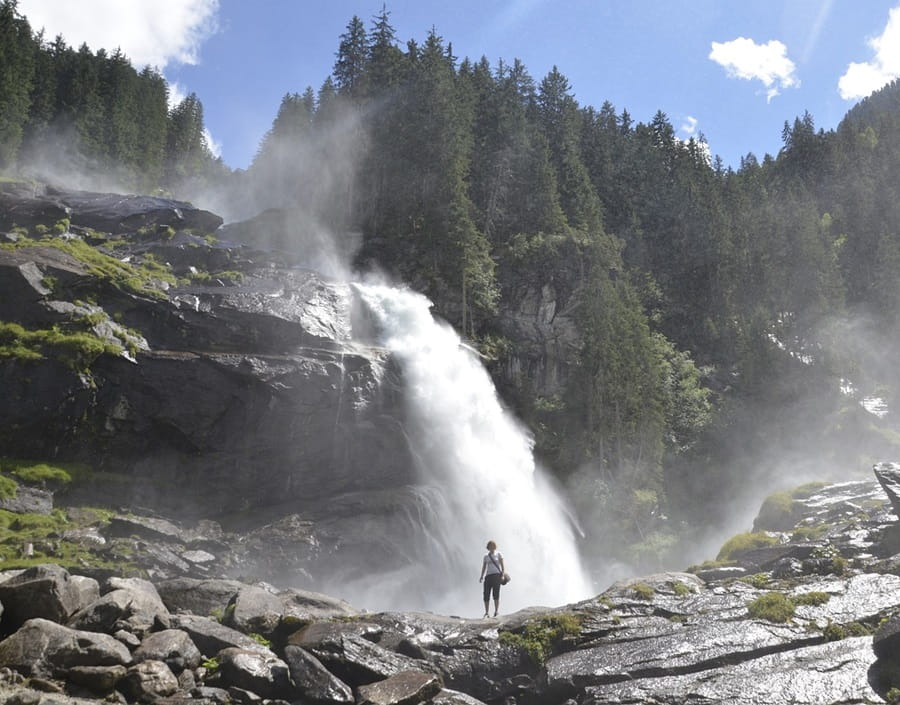 Majestic Beauty of Krimml Waterfalls, Austria