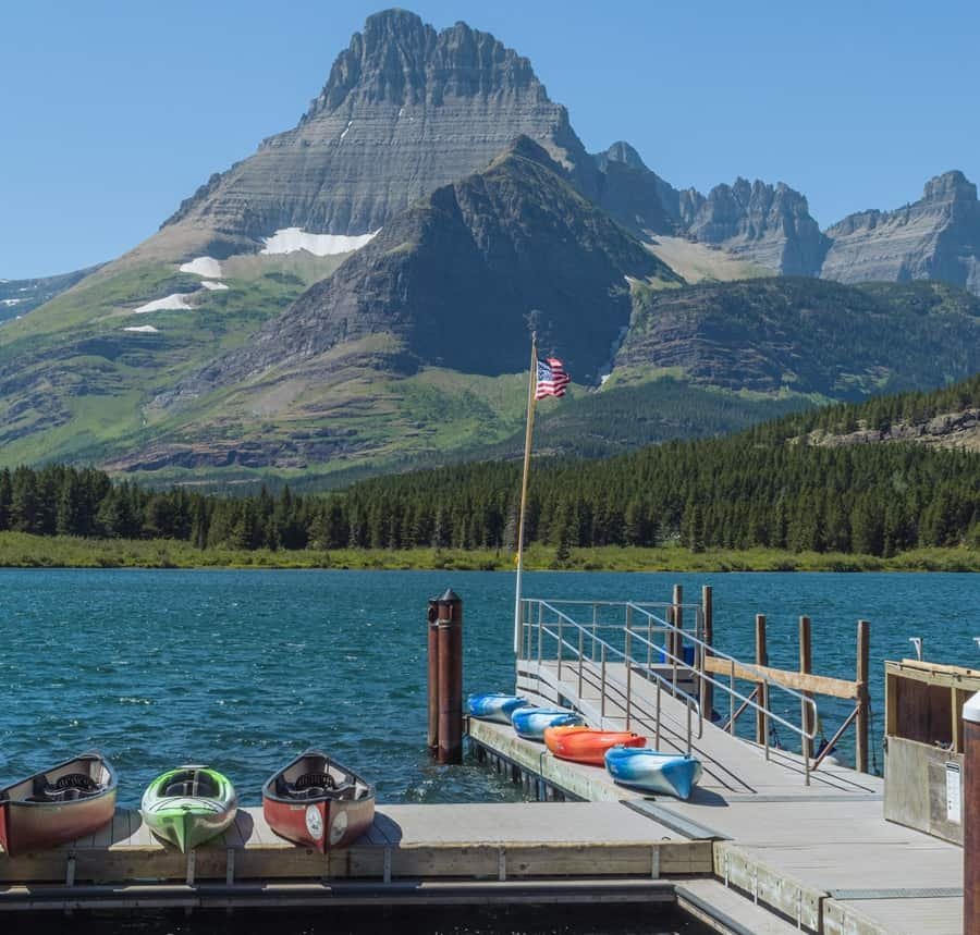 Glacier National Park in Montana, USA
