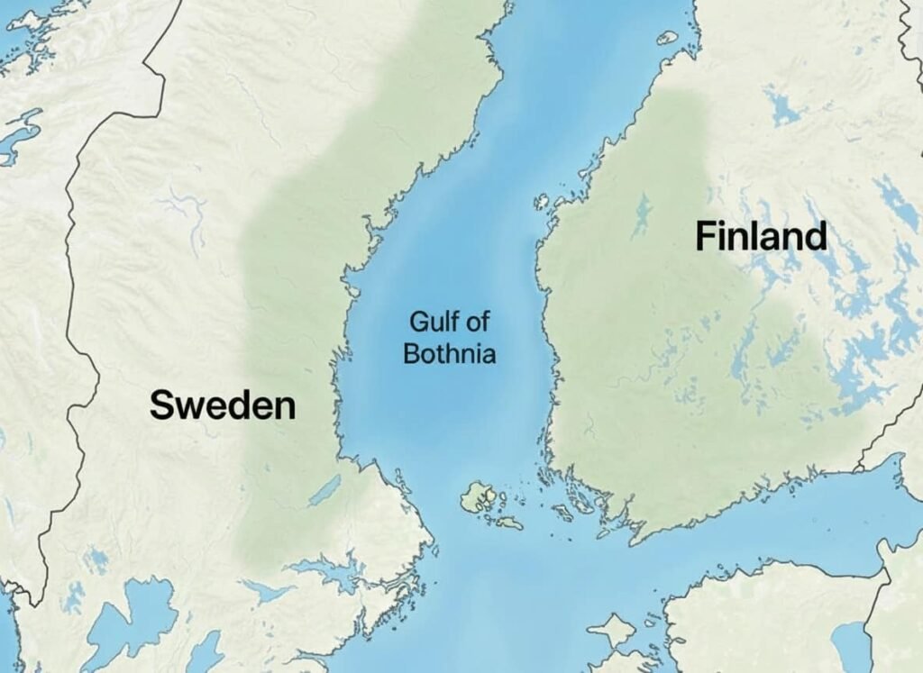 Gulf of Bothnia Map