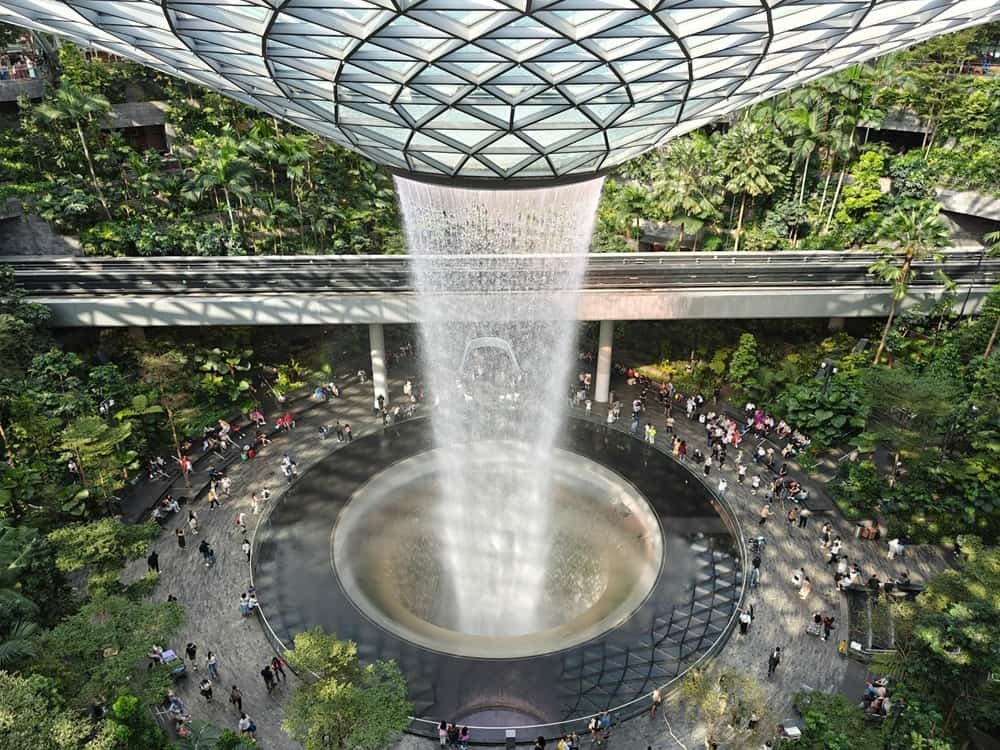Jewel Changi Airport in Singapore